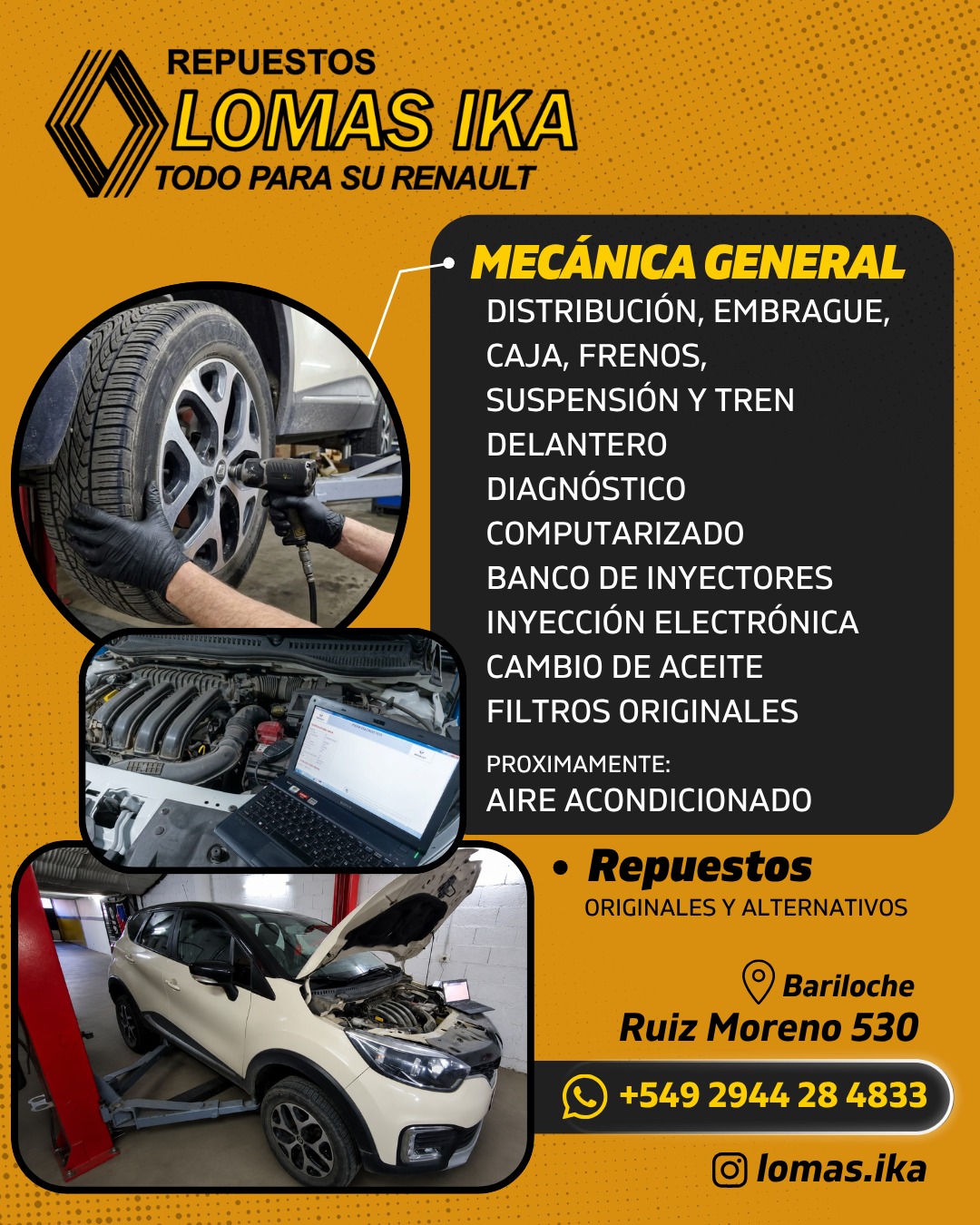 repuestos renault bariloche
